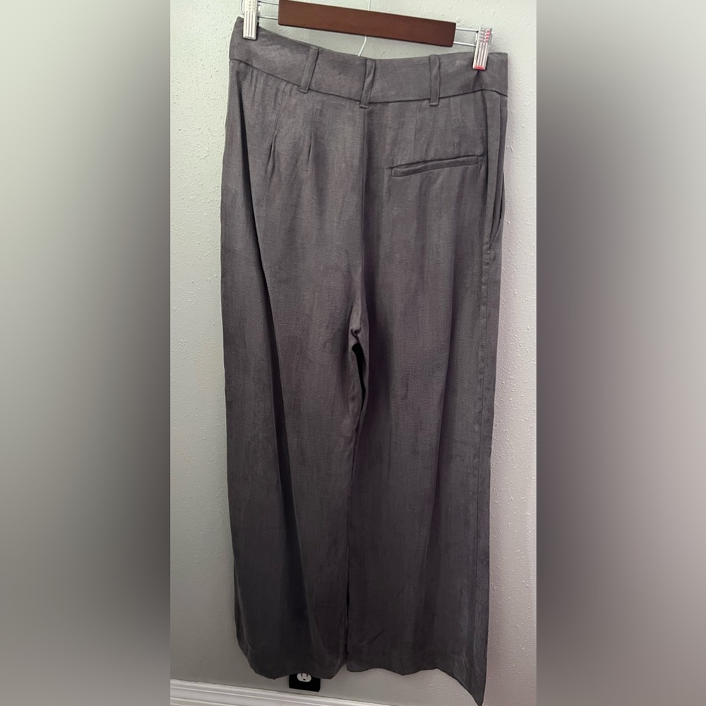 AllSaints The Elle Pants In Grey Size 6 New - Picture 8 of 12
